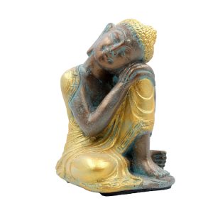 Budda "Relax" in Sandstone cm.14x13 h.cm.23